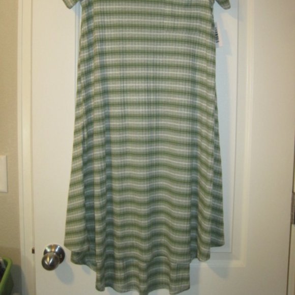 Lularoe Striped Carly Dress - Picture 5 of 5